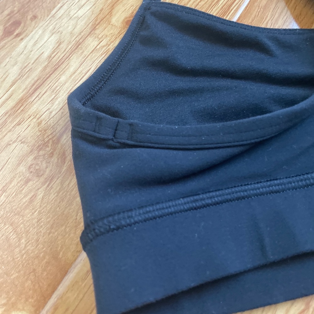 Lululemon Flow Y Bra Black size 6 Nulu - Picture 8 of 10